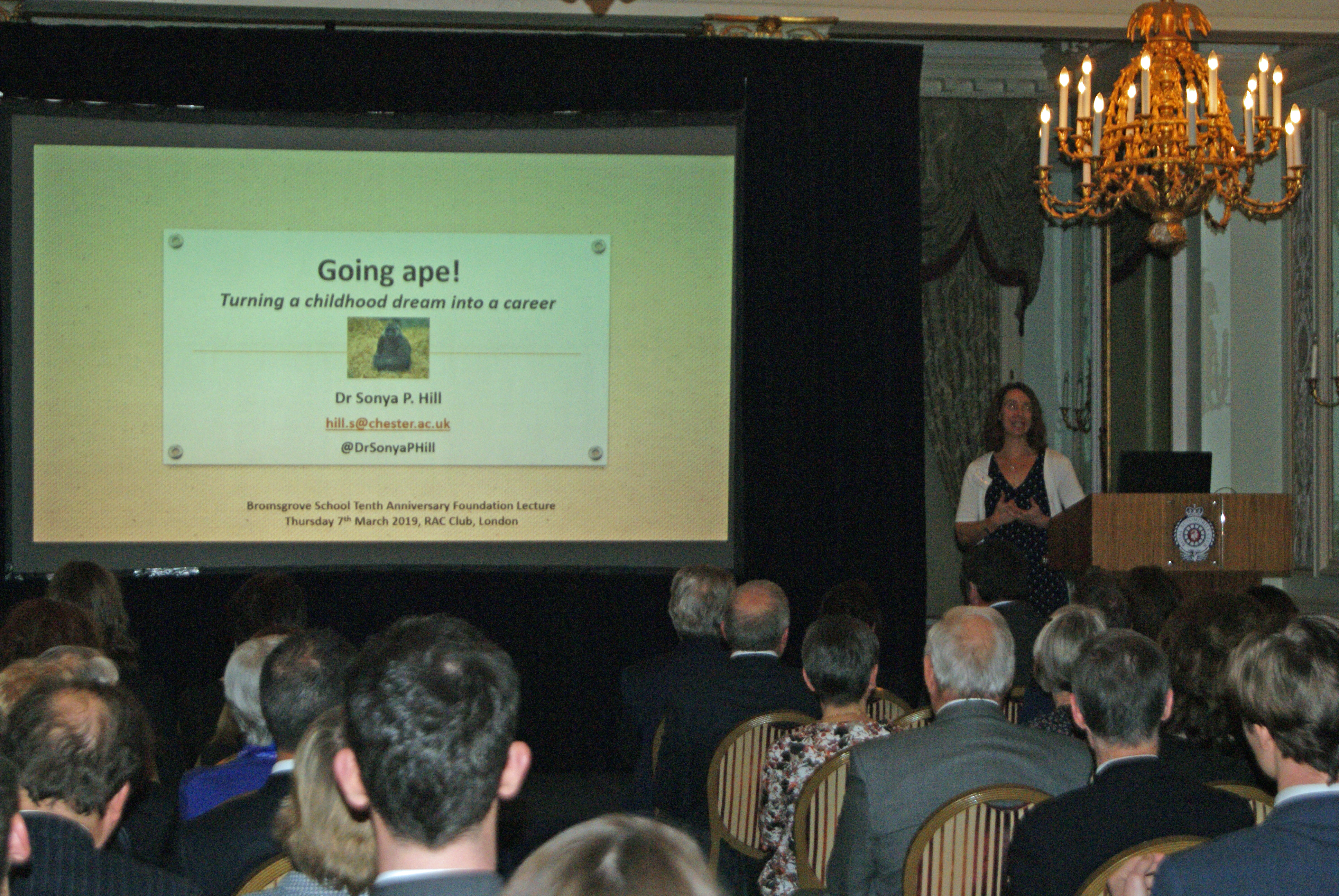 The Tenth Annual Foundation Lecture 2019 at the RAC Club (Guest Speaker: Dr Sonya Hill)